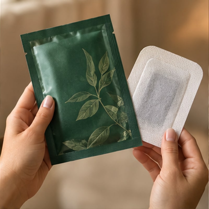 The product in the customer's hands