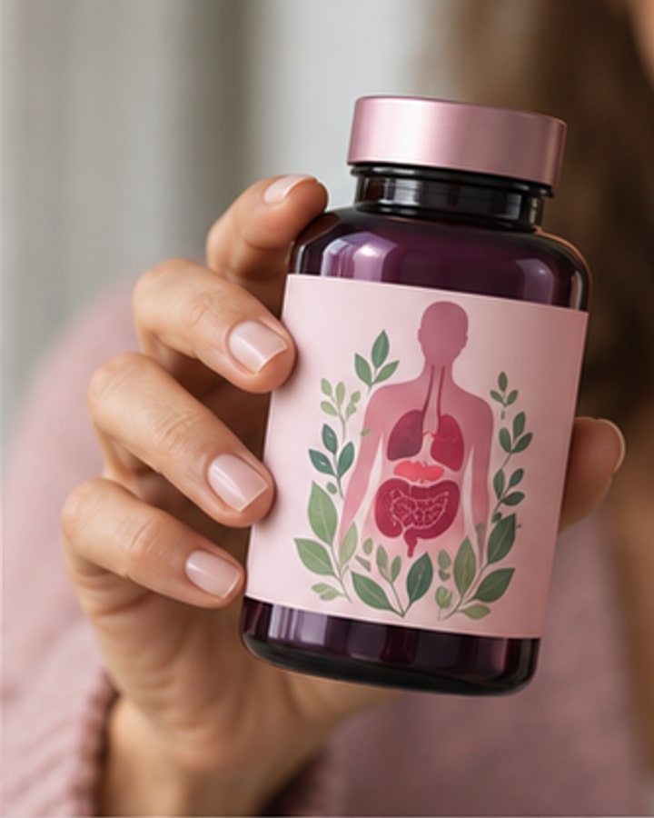 The product in the customer's hands